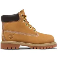 Timberland Kids Premium 6 terproof leren laarzen geel (26.5), Leer, Plat, Veters, Casual, kinderkleding TB1128097131