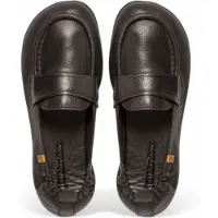 El naturalista Dames N5822 Essence zwart lederen ballerina's zwart (42), Leer, Plat, Geen, Casual 258221101005_001