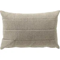Dutch decor TALIA - kussenhoes outdoor 40x60 cm - waterafstotend en uv-bestendig - Pumice Stone - taupe