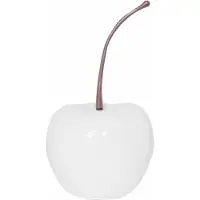 Pottery Pots Decoratieve kers in wit gemaakt van robuust glasvezel, maat XS - E2214-S1-W