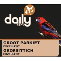 Daily GROOT PARKIET EXCELLENT-2KG-LUXE MIX-ROZIJNEN-LIJSTERBES-VOLLEDIGVOER