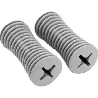Sundo Ergonomische handgreepverdikkers - Set van 2 - Grijs
