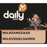 Daily Wildzangzaad - 20KG -Inheemse vogels - Putter - Huismus - Roodborstje-Vink-Mees-Koolmees