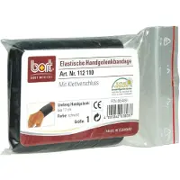 Bort Handgelenkbandage Velcro 8cm Gr1 -17cm schwar