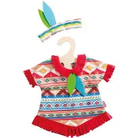 Heless Poppenkleding Indianenset 2-delig 28-35 Cm