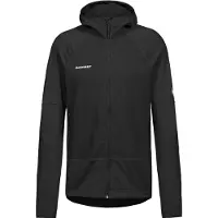 Mammut - Klimkleding - Massone ML Hooded Jacket Men Black voor Heren - Maat XL - Zwart