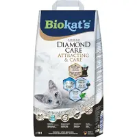 Biokat's Biokat‘s Diamond Care Attracting & Care 10 L - Kattenbakvulling - Klontvormend