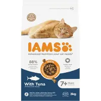 IAMS Cat Senior 7+ Kattenvoer Tuna 3 kg