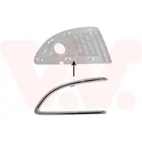 VAN WEZEL 1779596 Ventilatiegrille, bumper
