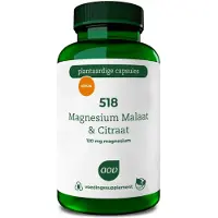 Aov 2x Magnesium Malaat & Citraat 518 90 capsules
