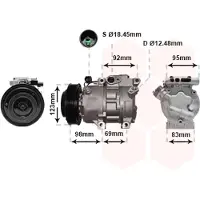 VAN WEZEL 8200K239 Aircopomp