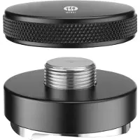 Hendi Koffieverdeler – roestvast staal – zwart aluminium greep – ø58 mm portafilters