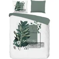 Pure Dekbedovertrek Micropercal Green Boho - green 240x200/220cm