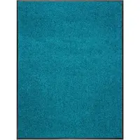 Floordirekt Vuilvangmat Use&Wash - Antislip Deurmat - Veelzijdig Inzetbaar - Turquoise - 120 x 300 cm - Onderhoudsvriendelijk, Slijtvast & Ideaal voor Hal, Entree en Woonruimte