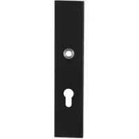 GPF bouwbeslag GPF VH binnenschild SKG*** 248x52x8mm rechth PC72 zwart