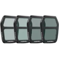 FreeWell Bright Day Split ND/PL Filters voor DJI Air 3S 4-Pack