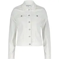 Red Button Jas Jackie Denim Srb4526 Off White Dames Maat - L