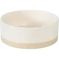 Zolux olaria voerbak keramiek beige