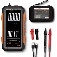 MaKa Digitale Multimeter X - Groot display - 6000counts - True RMS - Voltmeter