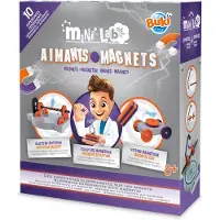 Buki Mini wetenschappelijk laboratorium Magneten - - Blauw - Kunststof / Metaal - Vanaf 8 jaar