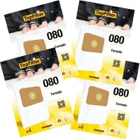 Top Filter Set van 4 pakketten van 4 stofzuigerzakken 64080 Tornado TopFilter Premium