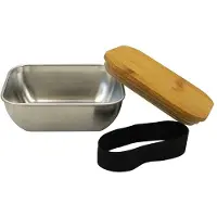 Fackelmann Lunchbox roestvrij staal magnetronbestendig 400 ml Move