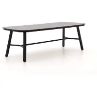 Hartman Tuintafel Hartman TUBB Ceramic Dining Table Black 240 x 100 cm