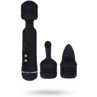 Vuxen Magical Wand Massager - Zwart