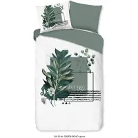 Pure Dekbedovertrek Micropercal Green Boho - green 140x200/220cm