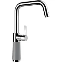 Schock armatuur SC-530 in de kleur CROMA, met een vast uitloop / CRISTALITE PLUS