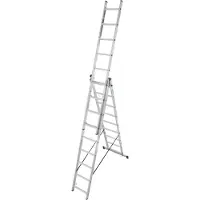Krause Corda multifunctionele ladder met trappfunctie, 3x9 treden