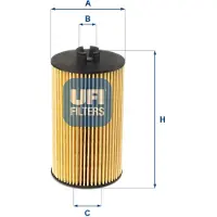 Ufi 25.007.00 Oliefilter