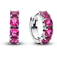 Pandora - Dames Oorbellen - Zilver & Roze
