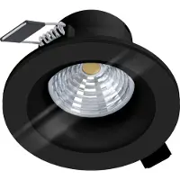 Eglo Salabate Inbouwarmatuur - LED - Ø 8,8 cm - Zwart - Dimbaar