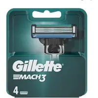 Gillette Mach3 Scheermesje 4 Eenheden