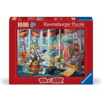 Ravensburger puzzel Tom and Jerry - 1000 stukjes cartoon.