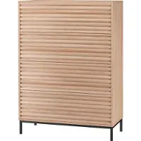 Loft 24 Celine-Commode met 4 laden in eiken spaanplaat