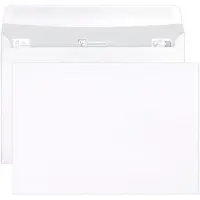 Clairalfa witte enveloppen C5 162x229 mm 90g zelfklevend 250 stuks