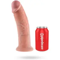 King Cock - King Cock Dildo Met Zuignap 25,5 cm Bruin