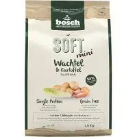 Bosch Tiernahrung Soft Mini Hondenvoer - Kwartel & Aardappel