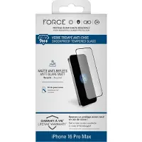 BigBen Interactive , Screenprotector geschikt voor iPhone 16 Pro Max - Matte Anti-Reflectie 9H+, Transparant