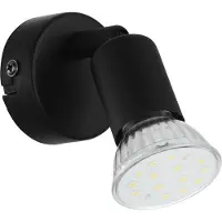 Eglo 32428 Buzz-Led Spot Staal Zwart - 1 x GU10 2,8W