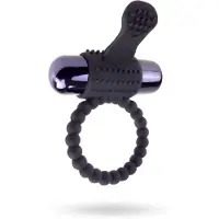 Fantasy C-ringz Pipedream - - Vibrerende Siliconen Super Ring - Zwart