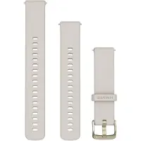 Garmin Siliconen Bandje Crème/Goud 18mm