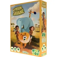 Geronimo Games Mission Savane - - Kiwizou - Kinderspel - vanaf 5 jaar oud - van 1 tot 4 spelers