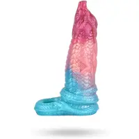 Vuxen Sillicone Penis Sleeve Yosnex Roze/Blauw