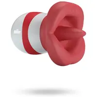 Vuxen - Mina - Clitoris Vibrator - Likkende Tong Functie - Rood