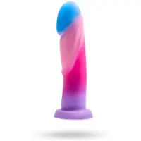 Blush Avant Borealis Dreams Cotton Candy Dildo - Multicolor - 2 cm