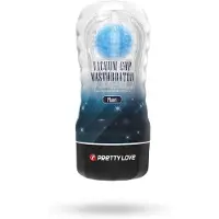 Pretty Love - Planet Blue - Masturbator Cup - Met Rollende Bal Voor Extra Sensaties - Blauw