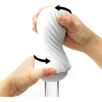 Tenga Flex - masturbator - flexibel design - wit